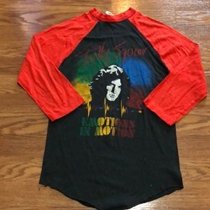 Vintage Billy Squire 1982 jersey tour shirt